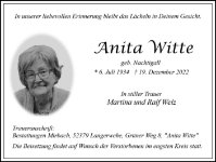 eine Anzeige
