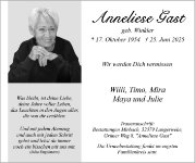eine Anzeige