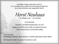 eine Anzeige